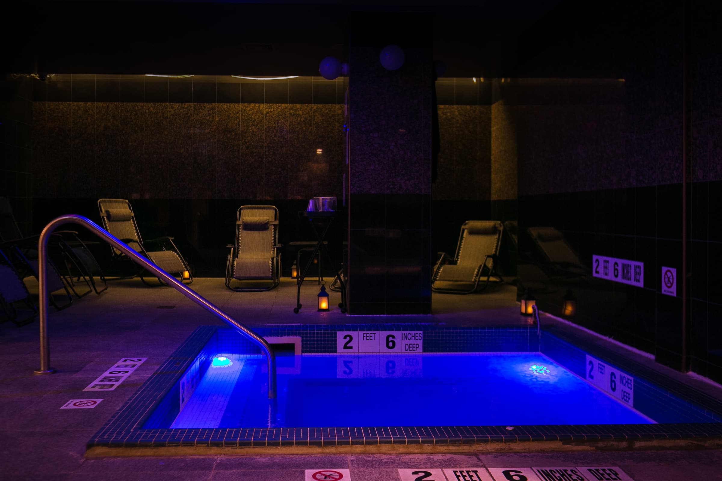 Body By Brooklyn spa pool and plunge area