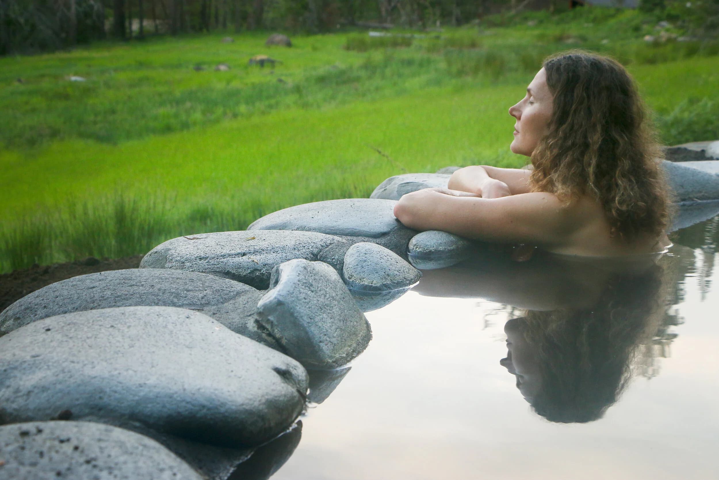 Breitenbush Hot Springs pool