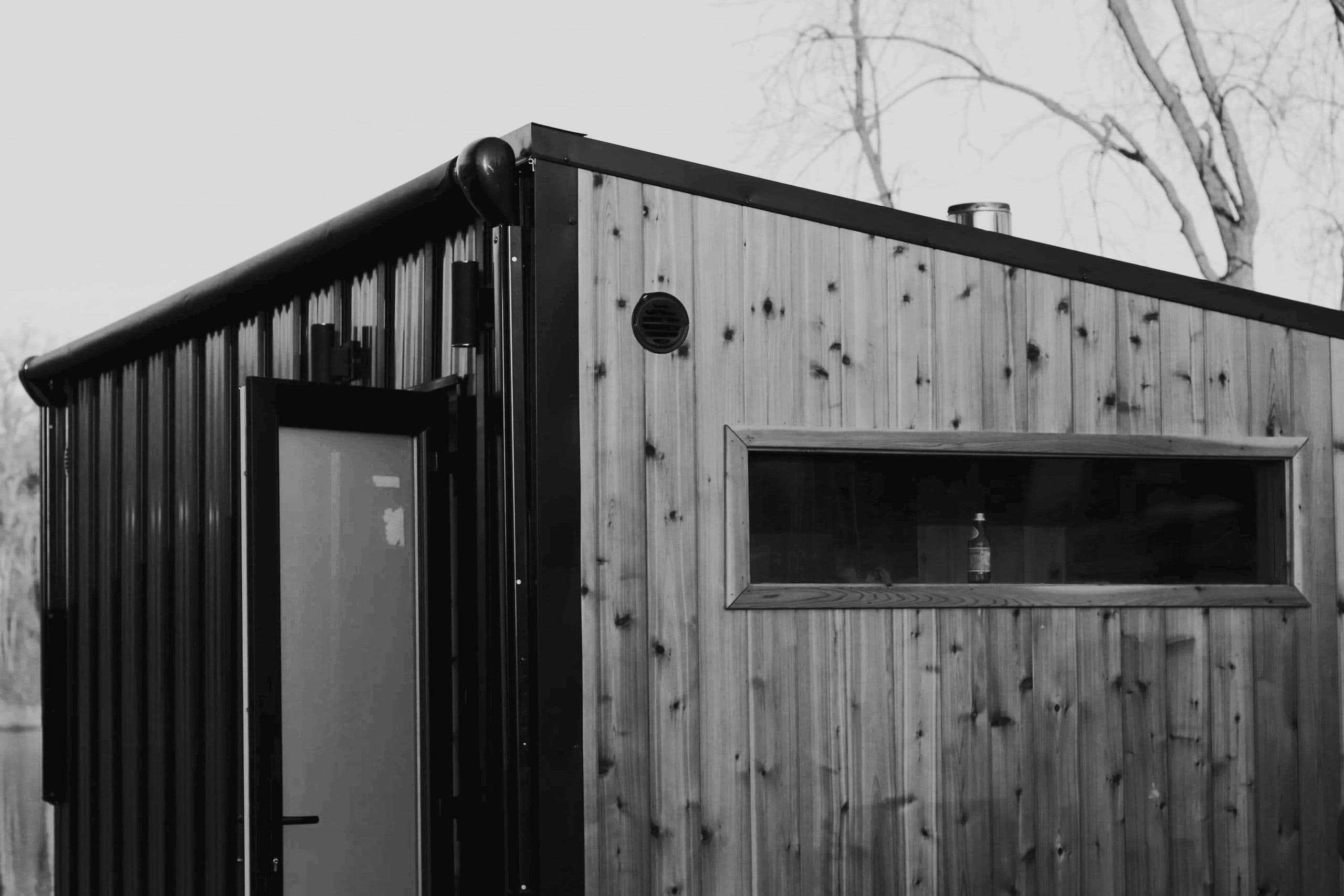 Fire and Floe mobile sauna trailer