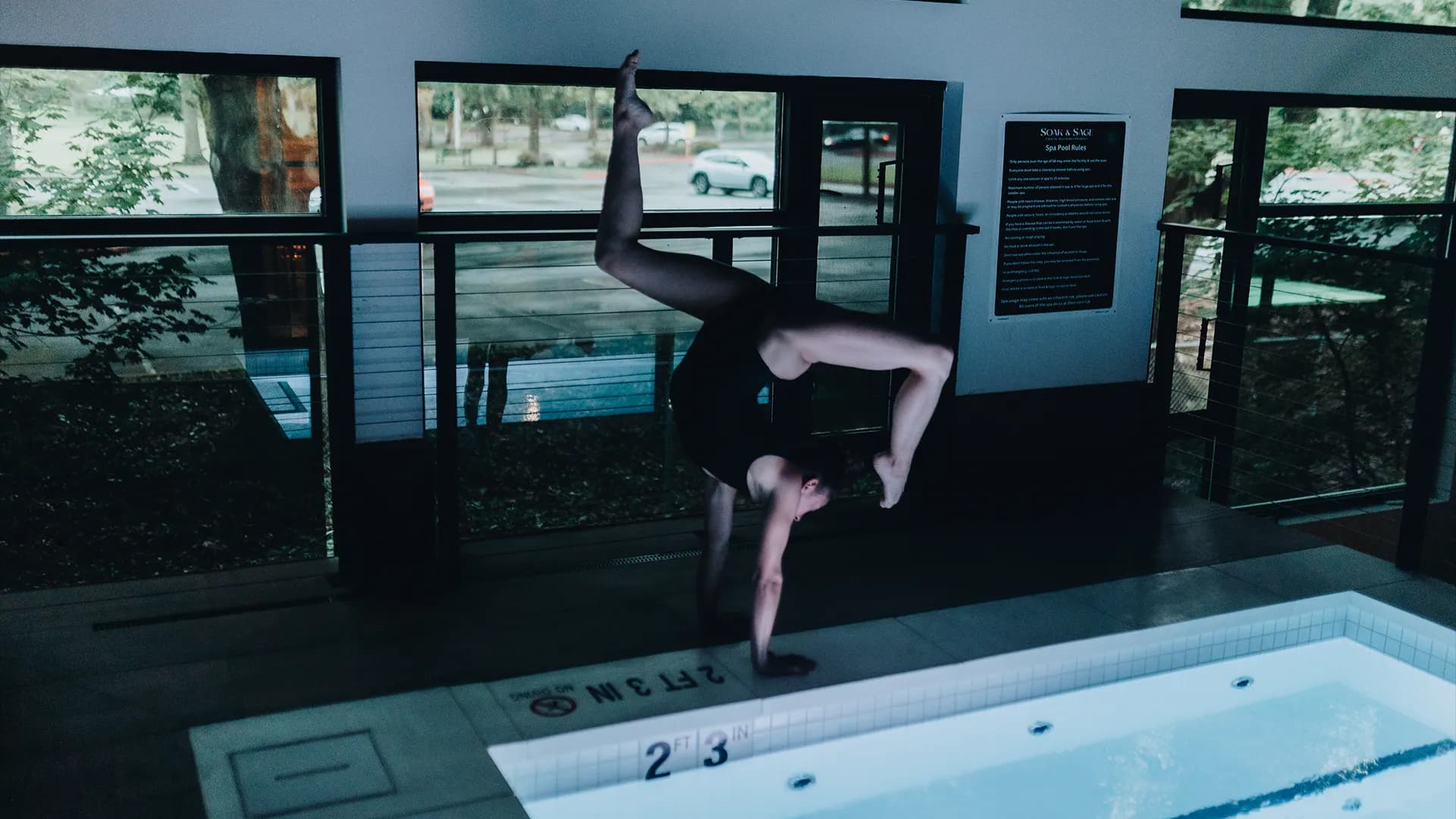 Soak and Sage spa wellness area