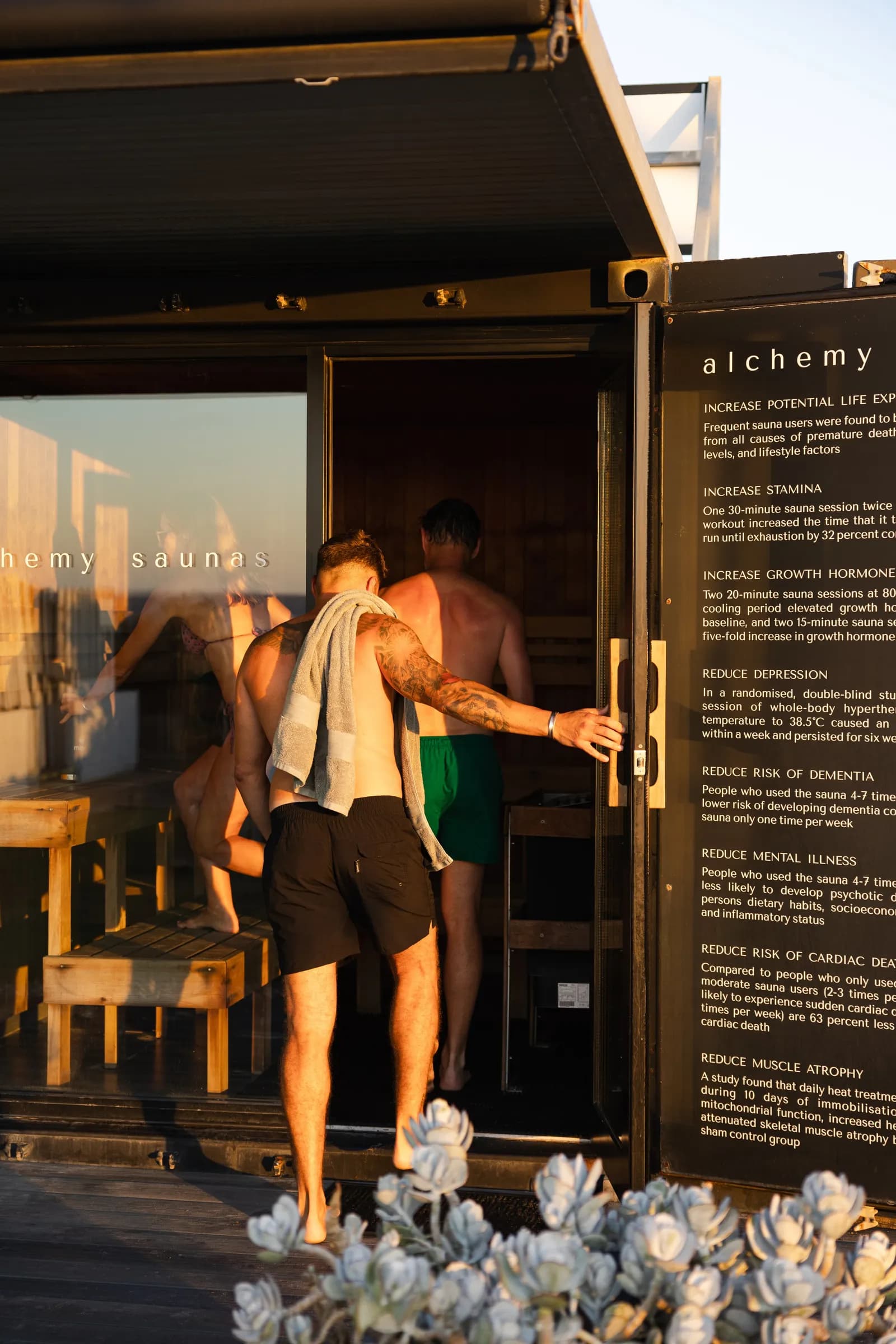 Alchemy Saunas Port Beach sauna