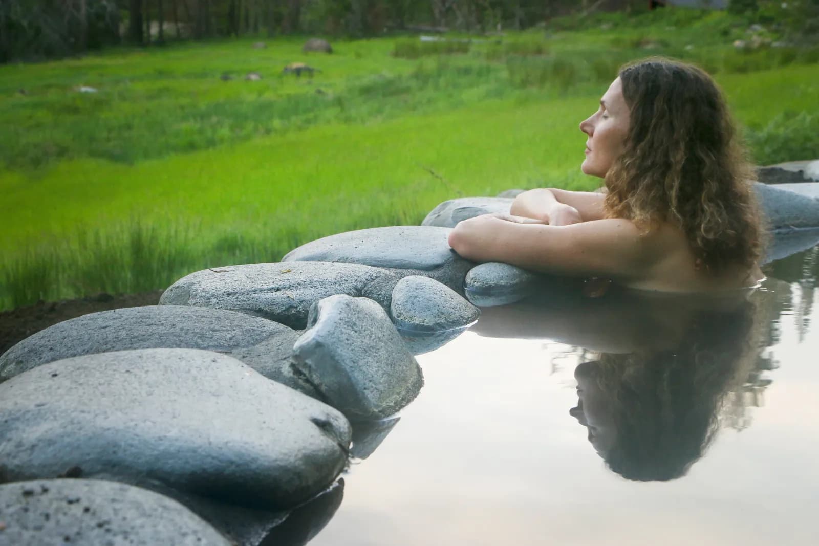 Breitenbush Hot Springs pool