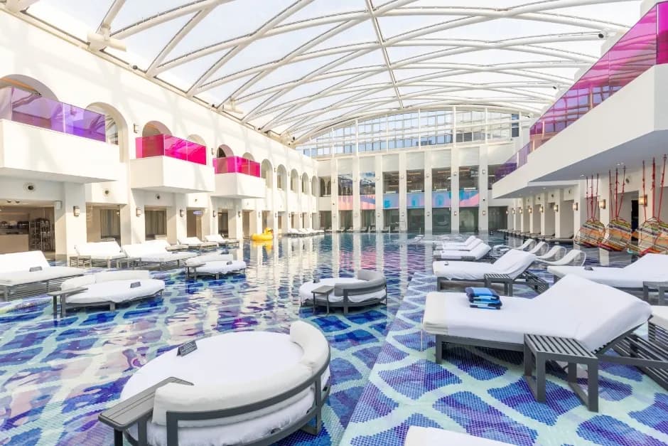 Exterior view of Cimer Spa at Paradise City, Incheon