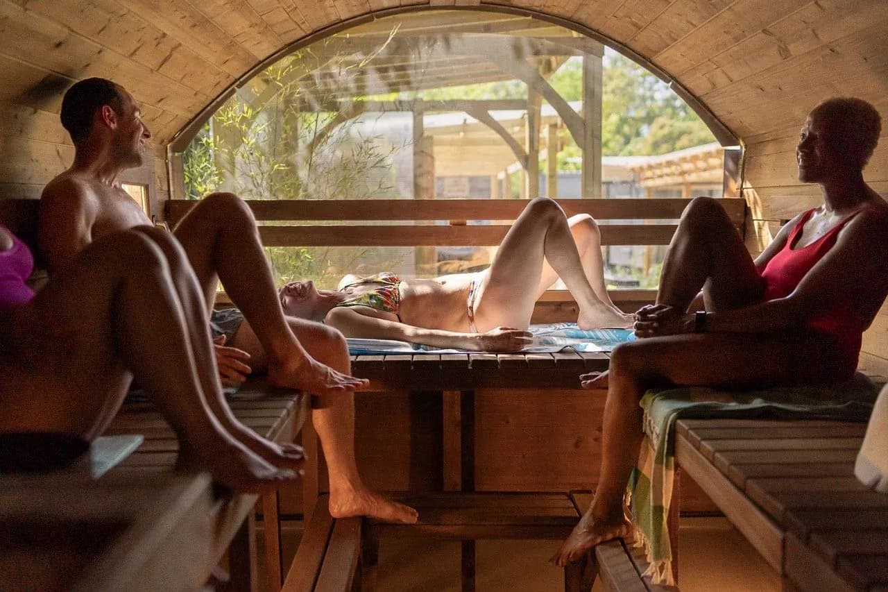 Community sauna at the Camberwell site