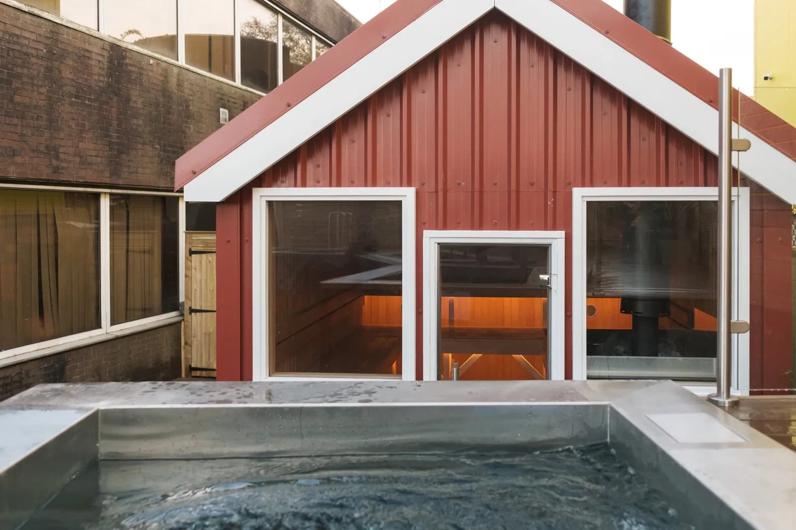 Hikitalo Cardiff sauna village with wood-fired saunas