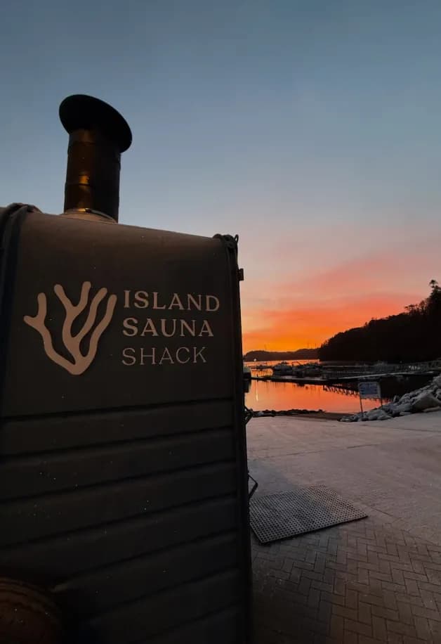 Island Sauna Shack on the Isle of Mull