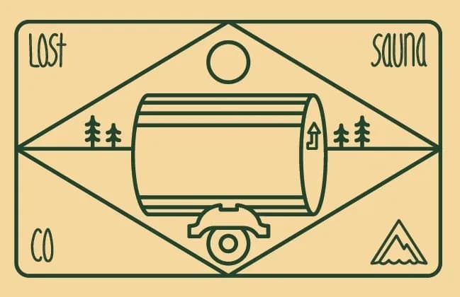 Lost Sauna Co mobile sauna trailer
