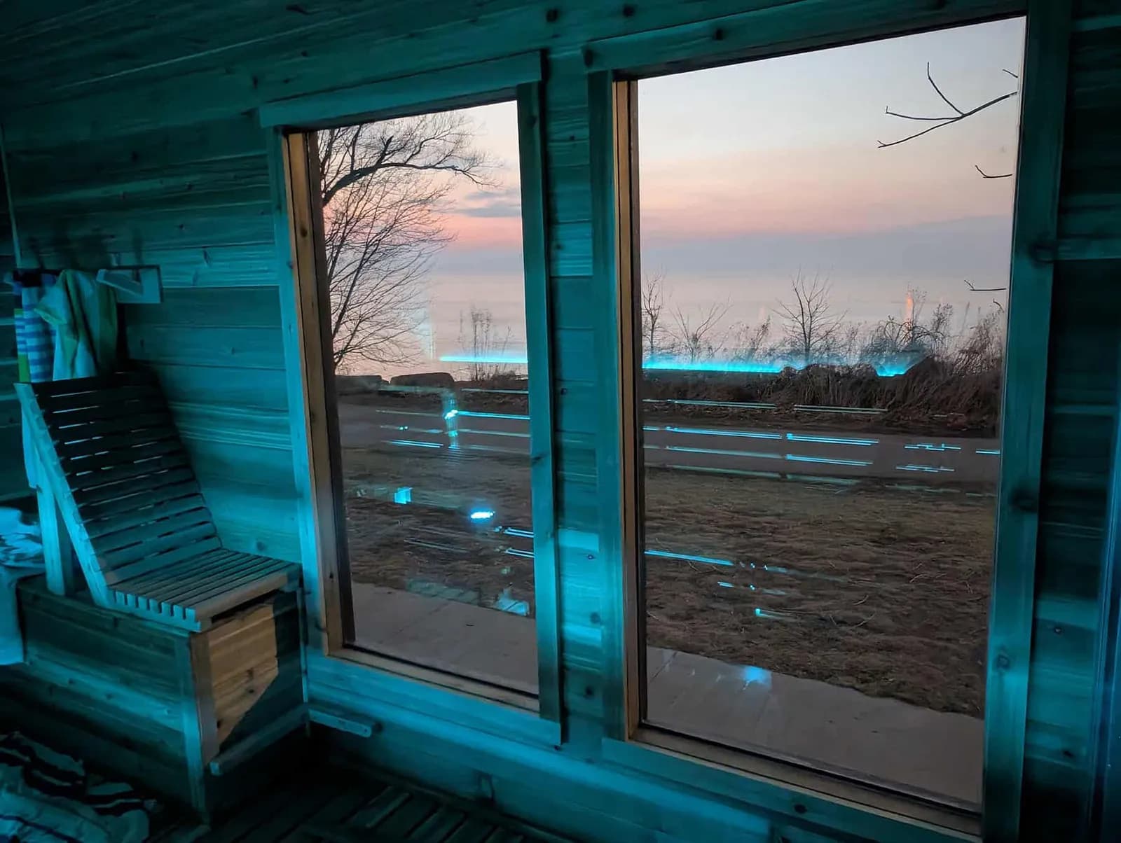 Madison Saunas on the shores of Lake Wingra