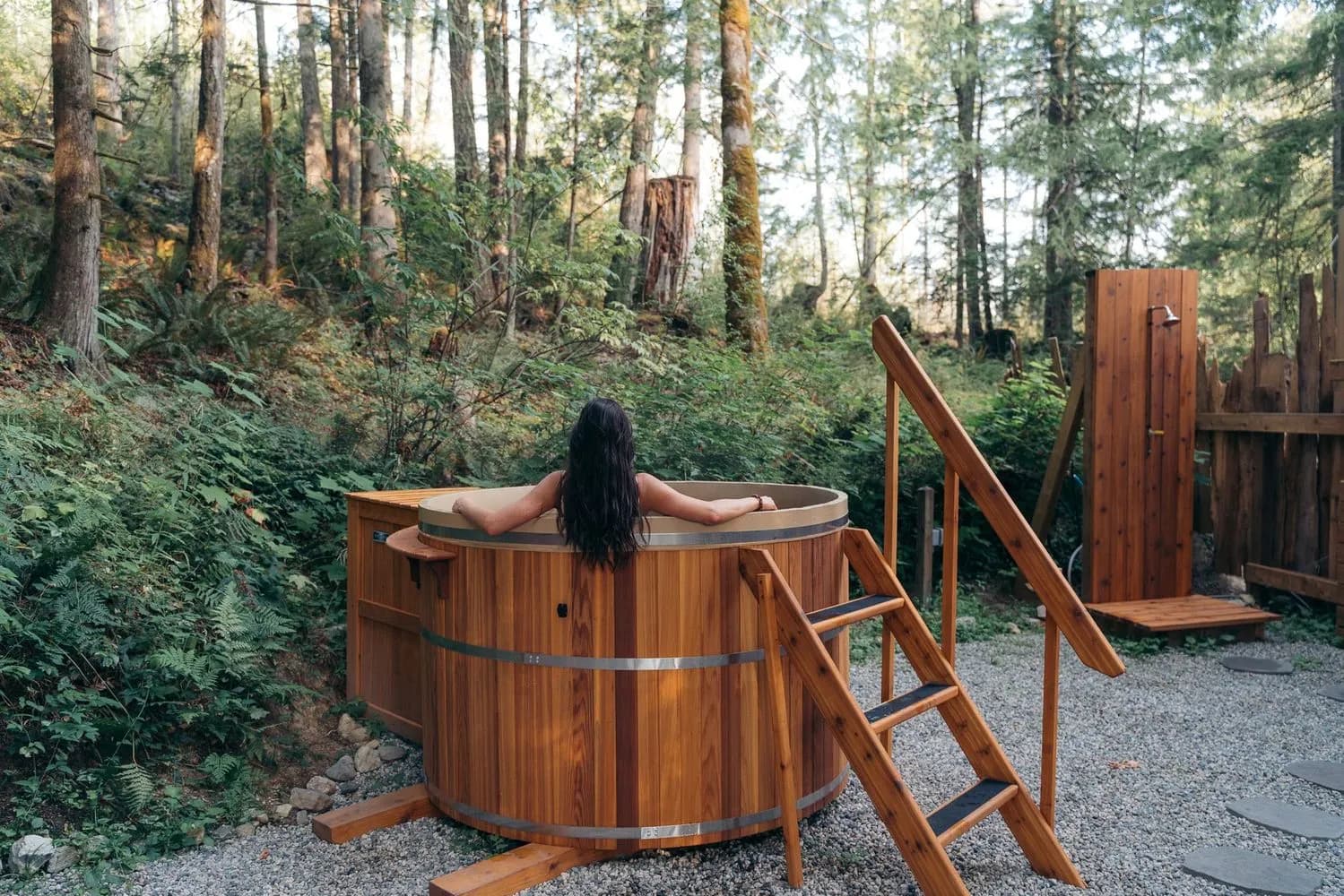 Moonshine Spa outdoor area at The Stonewater