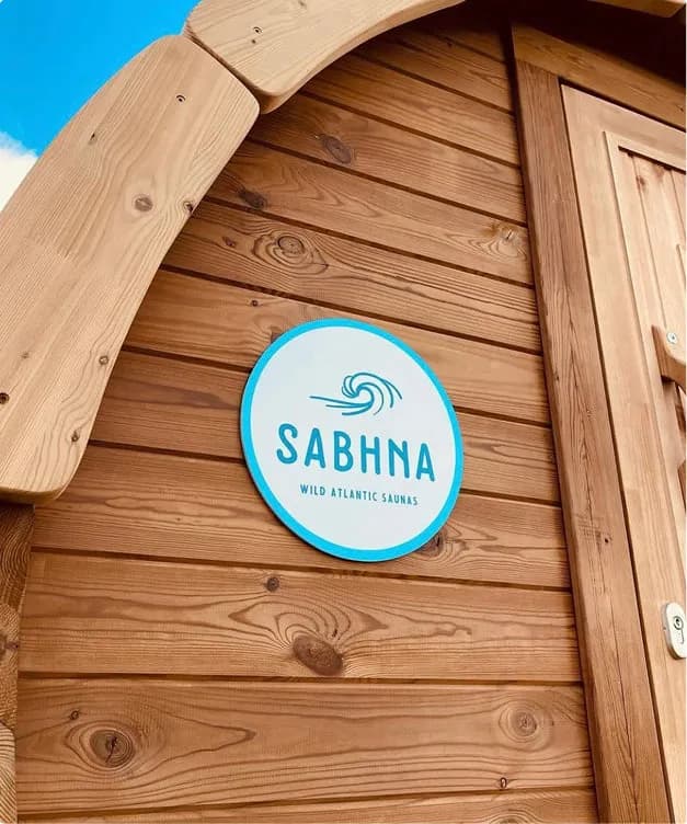 Sabhna sauna on the beach