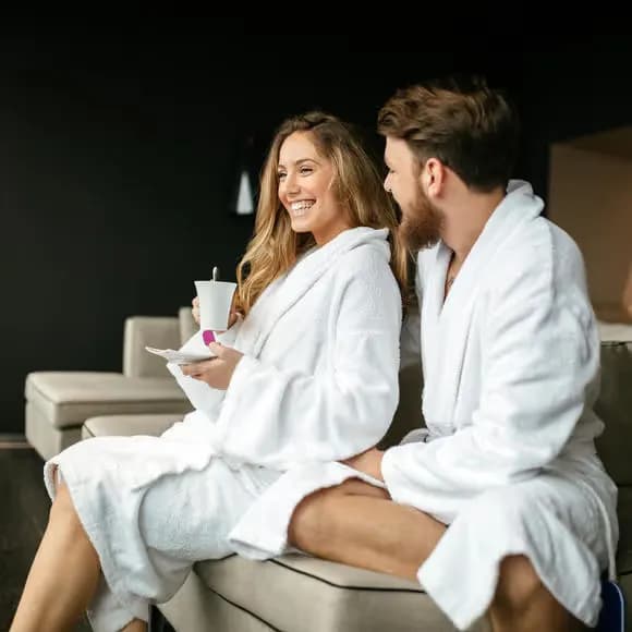 Relaxation lounge at the Spa at The Essex