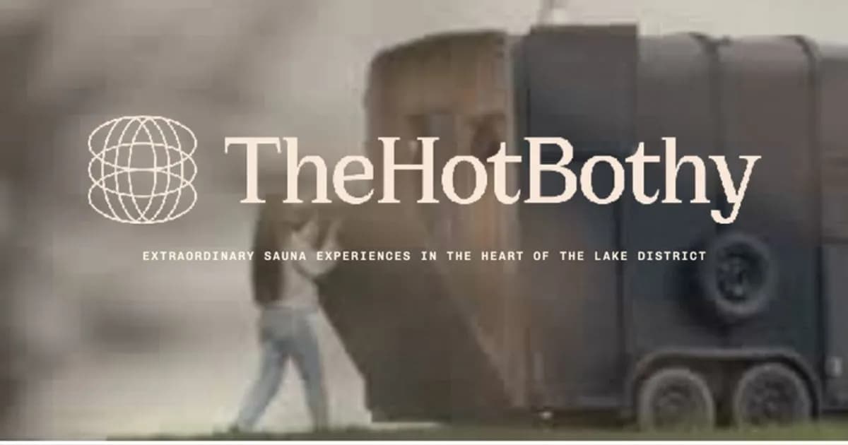 The Hot Bothy wood-fired sauna at Windermere Marina Village
