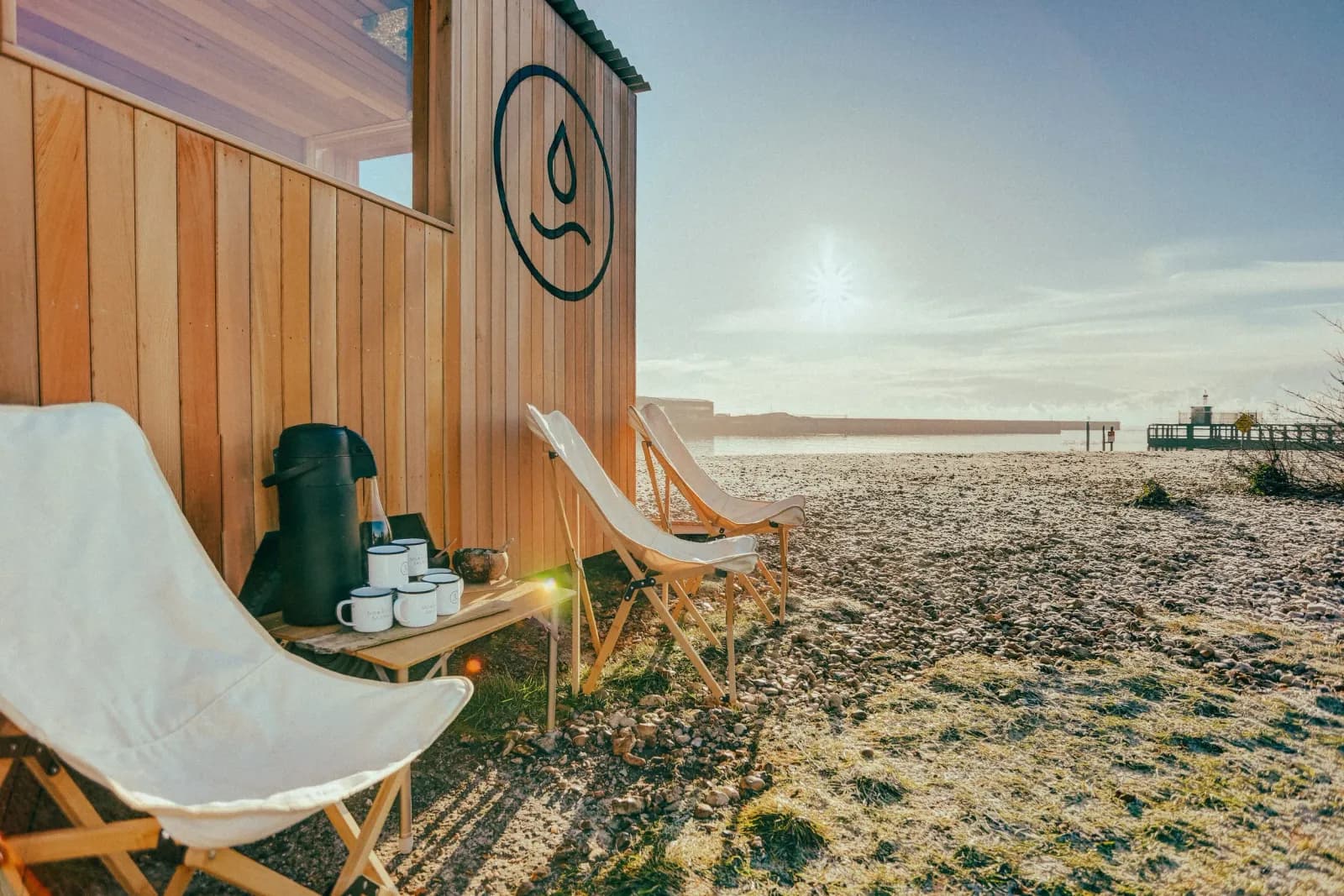 Wood-fired sauna built by The Nomadic Sauna