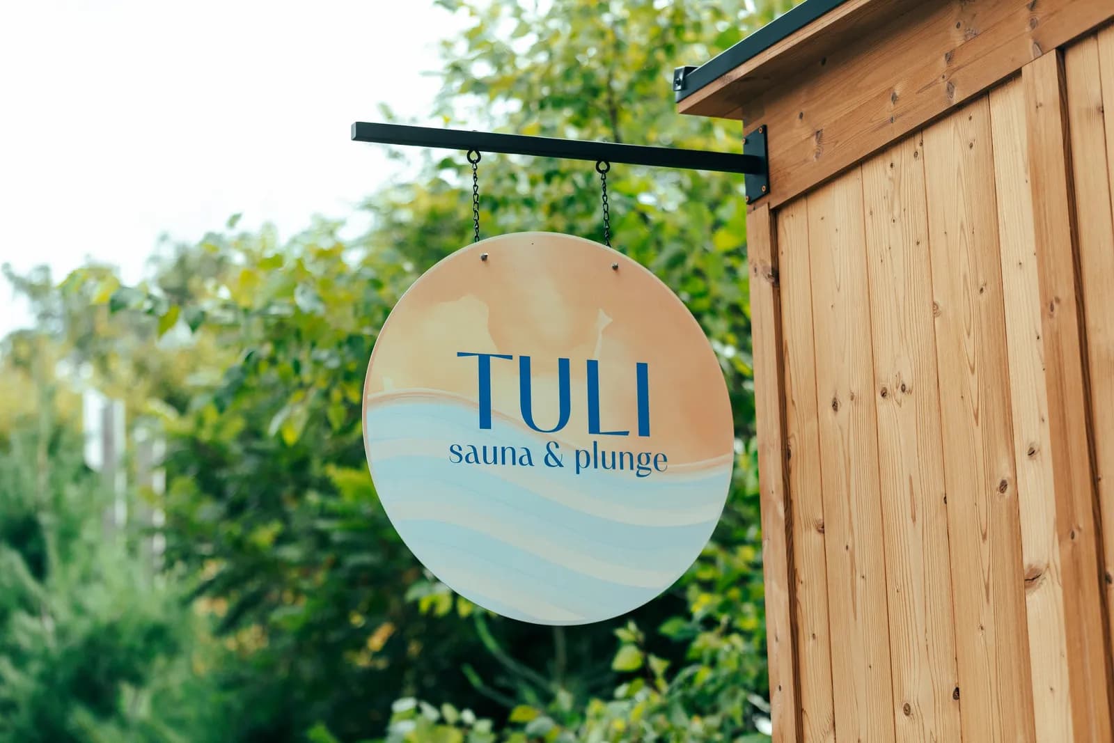 Tuli Sauna and Plunge outdoor sign