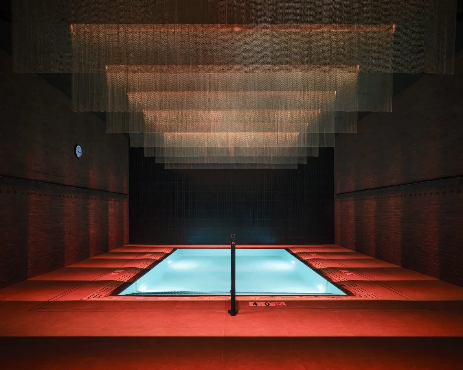 Cold plunge pool at Bathhouse Philadelphia