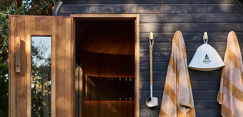 Hello Sauna wood-fired mobile sauna by the sea in Point Lonsdale