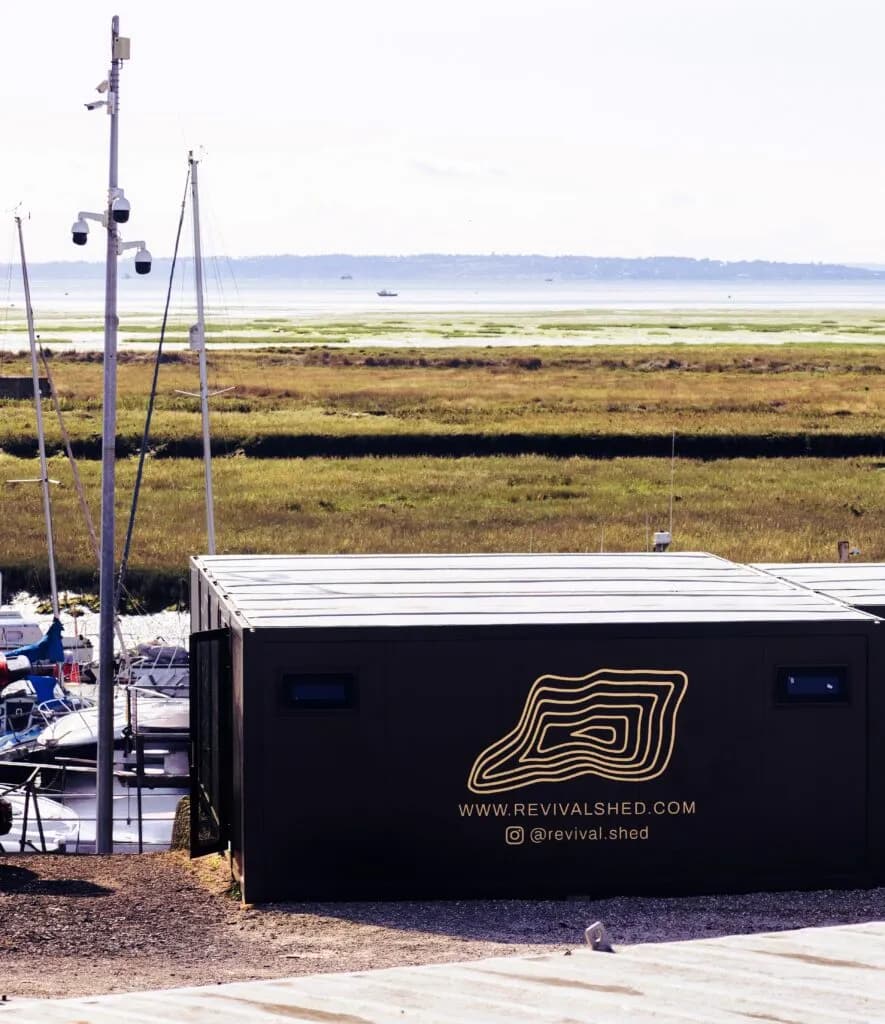 Revival Shed sauna in Leigh-on-Sea