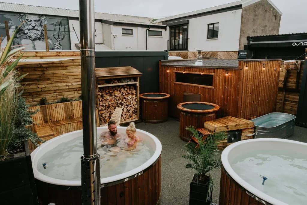 Saunassa Nordic Spa facilities in Newquay