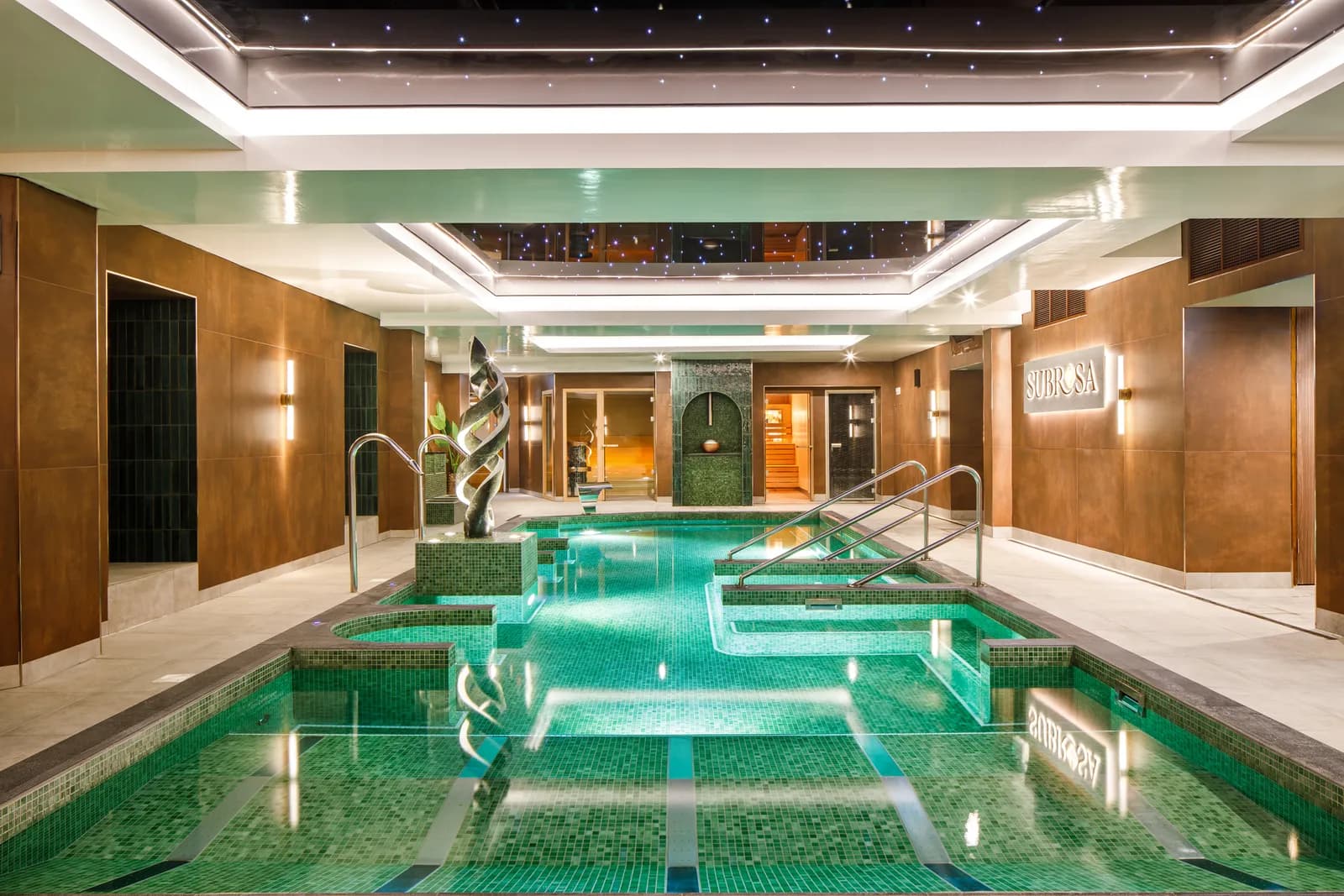 SubRosa Spa hydrotherapy pool at The Grand, York