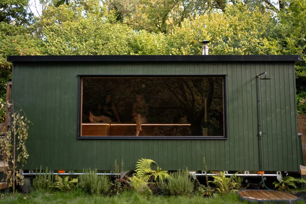 Wilder Sauna on Dartmoor, Devon