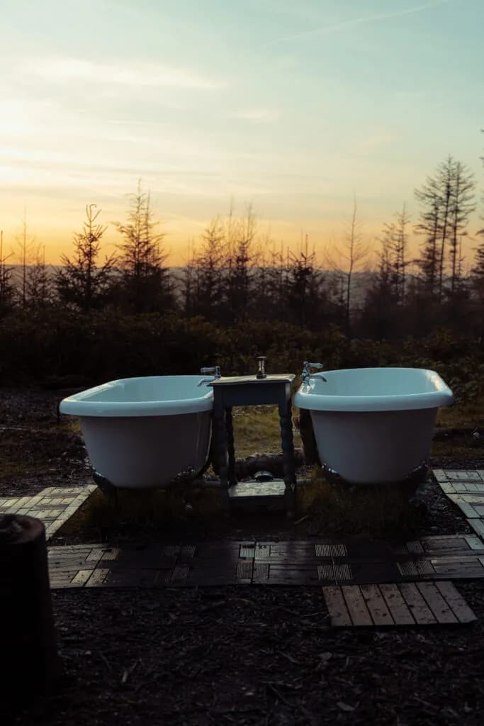 You Can Sauna in Haldon Forest, Devon